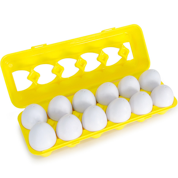Färg & Former Matchande Ägg Leksak - Form Sortering & Färgigenkänning