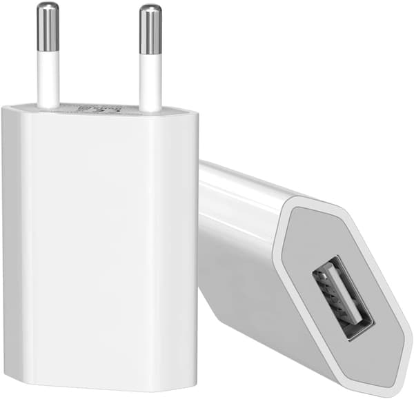 iPhone-lader (2 pakker), Apple iphone 8, 8 Plus, 5S, 6, 6S, 6 Pl