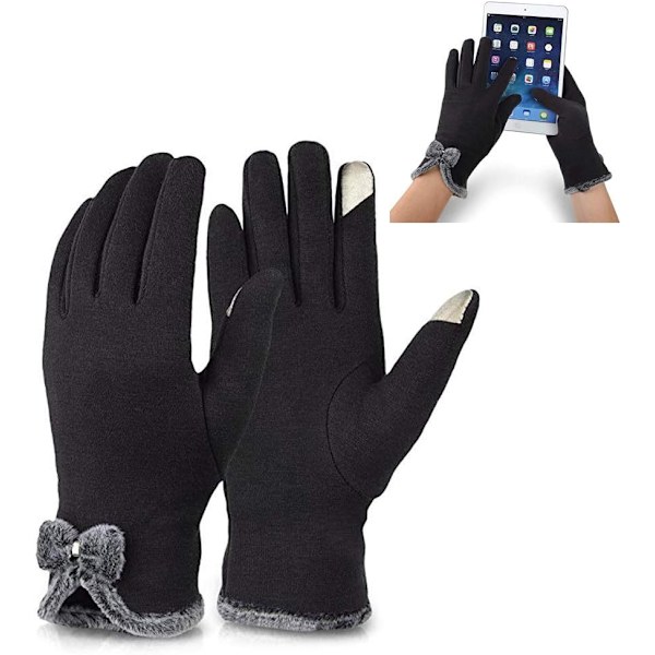 1PC Femme Hansker Sjarmerende Bedårende Elastisk Vinter Varme Hansker til Touchscreen