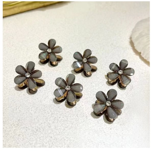 10 (sorte) stykker mini hårklemmer diamant hårklemmer små hårklemmer
