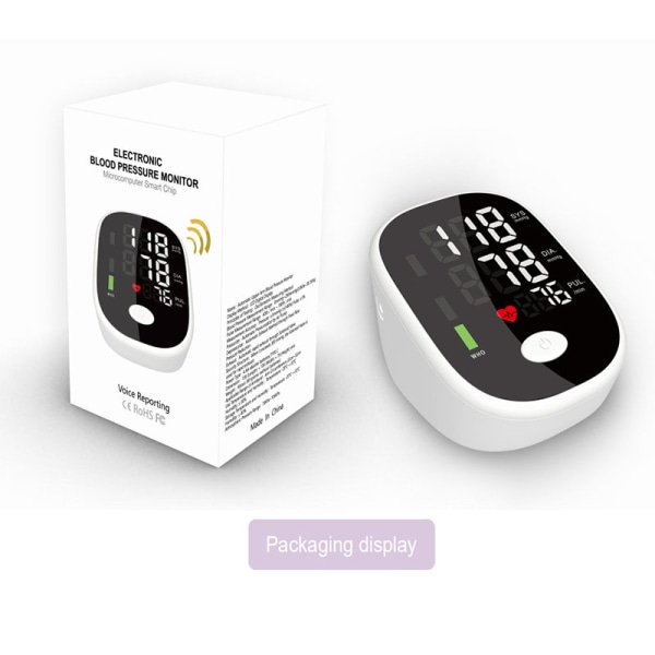 Armblodtrycksmätare för att mäta blodtryck, lätt att-