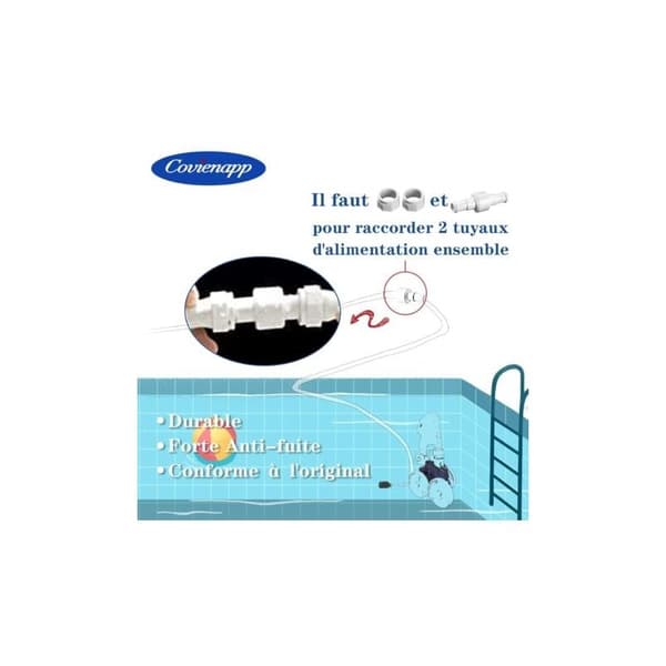 D20 Polaris Poolslang Vridbar Slangmutter Kullager Slangmutter (3-pack) 280 3900