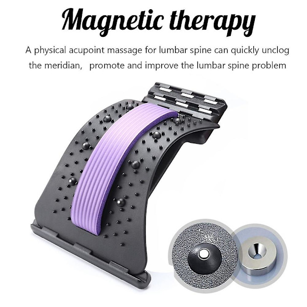 Ländryggsortos Back Stretching Device Magnetterapi Akupunktur