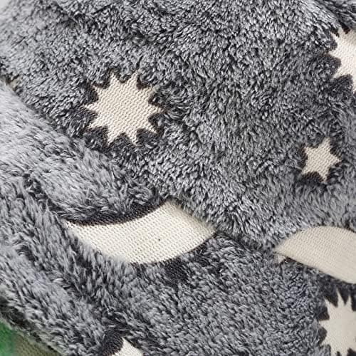 1PC Lilla Varm Plysjhatt Stjerne Måne Daisy Hat Dame Vinterbøtte