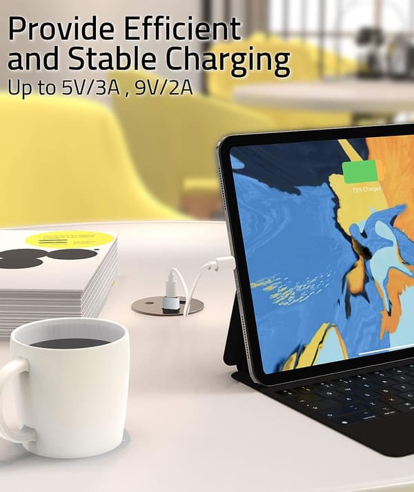 USB A till USB C-adapter Silver