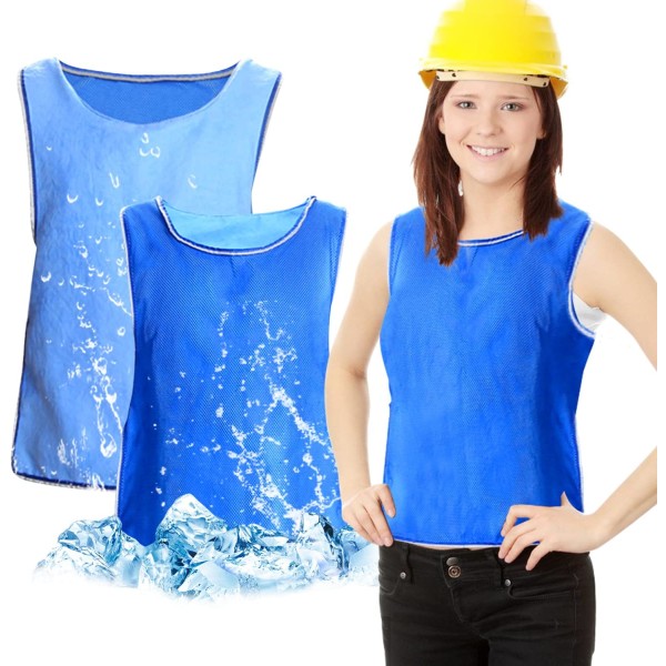 Herre Dame Evaporative Cooling Tank Top: Icy Tank Top Hot Weath