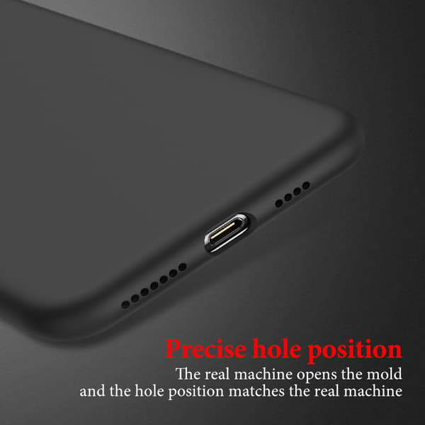 Flydende silikone telefoncover iPhone 11 mat sort skal