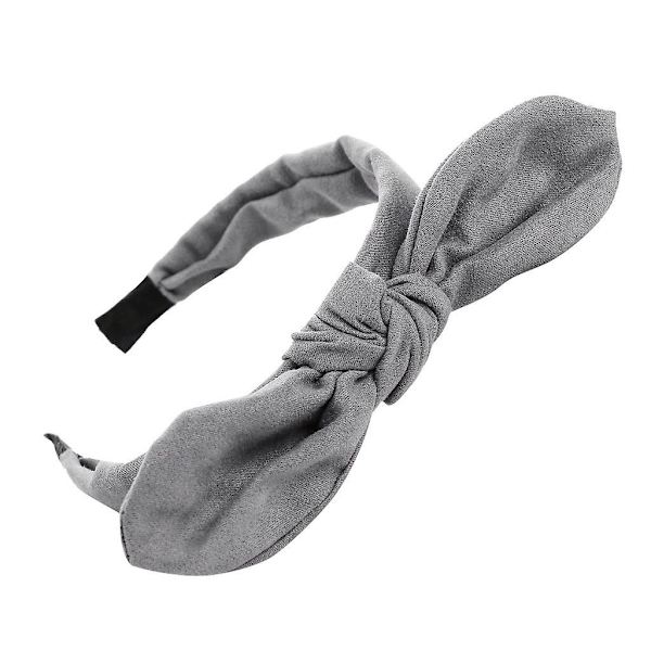 Fashion Bow Knot Hårbånd Kvinder Hår Hovedbøjle Sød Piger Suede