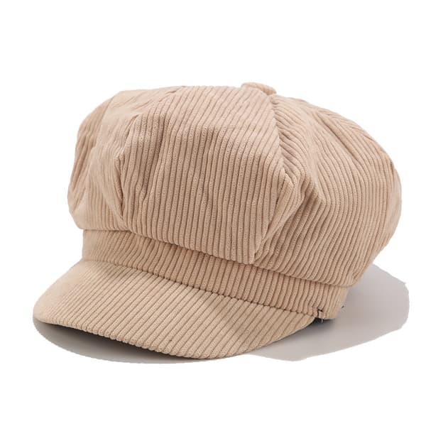 Vintage dame vinter solid lue beret caps koreansk maler avisgutt B
