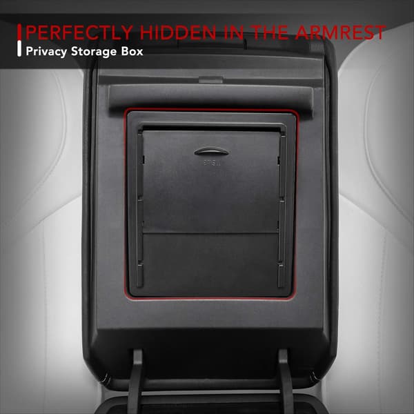 Tesla Model 3 Model Y Midterkonsol Organizer Armrest Skjult Opbevaring