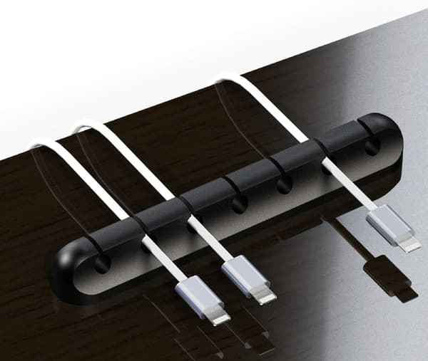 Kabelhållare Clips, 3-pack Kabelhantering Sladdorganisatör Clips