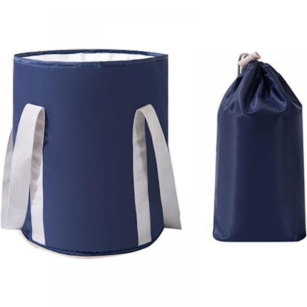 Fällbar Bassäng, 30*36cm Bärbar Resefotbadkar Bärbar Fotbad