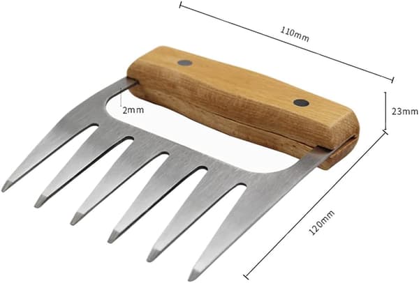 Björnklor BBQ, Pulled Pork Shredder Claws, Björnklo, Köttklor,