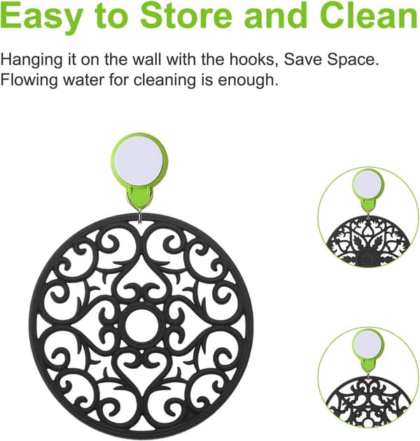 Silikoneunderlag, CREATSTAR Anti-Dirty Multi-Purpose Isolerede Fl