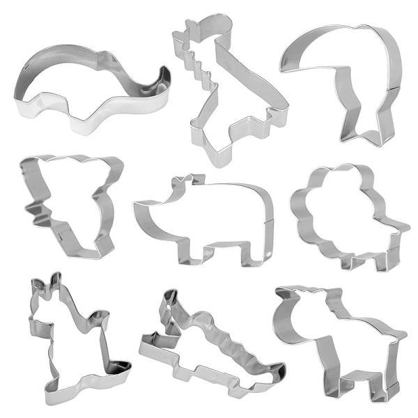 Jul Cookie Cutter Set - 9 Jul Cookie Formar