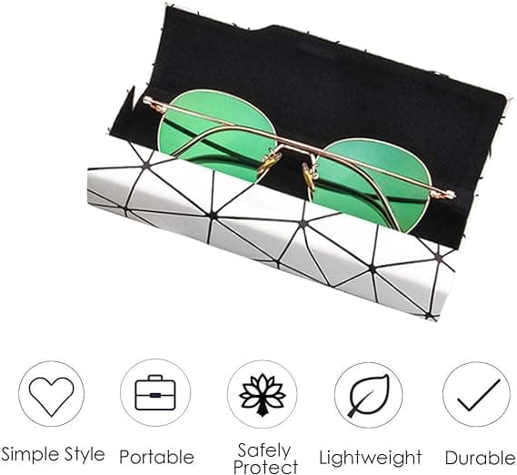 Briller Etui Hard Shell Unisex Brilleholder Clamshell Etui C