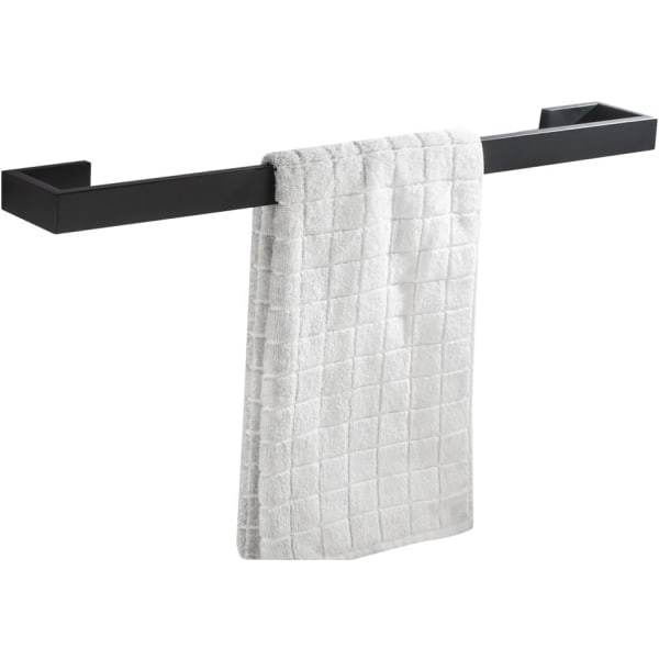 Single Towel Bar SUS 304 Stainless Steel Matte Black Finish Bathr