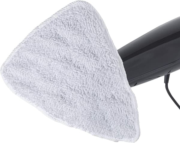 Mikrofiber Ångmopp Påfyllningsdynor (6-pack), Vit - 6x Ångrengöringsdynor