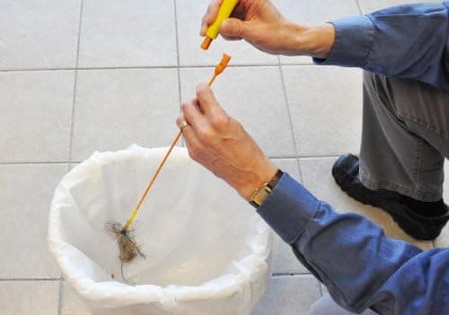 3-pakning påfyll - 18 tommer - 3 engangsbrukbare hårklemmefjernere