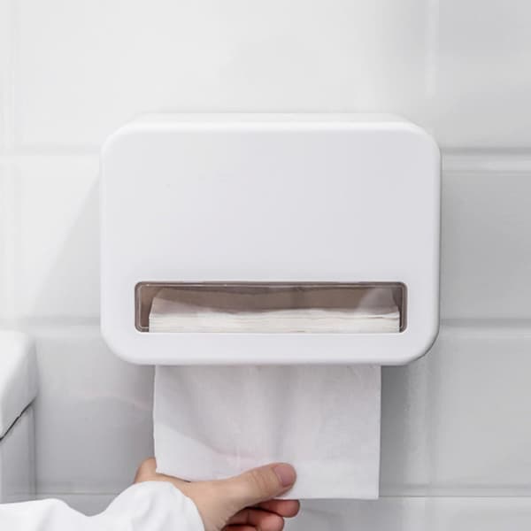 Rektangulär servetthållare för kök, kontor, sovrum, förvaring, enkel