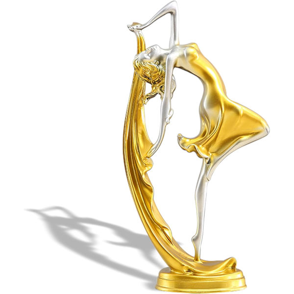 Elegant Ballerina Flicka Hantverk Prydnader Heminredning Figur, Dans