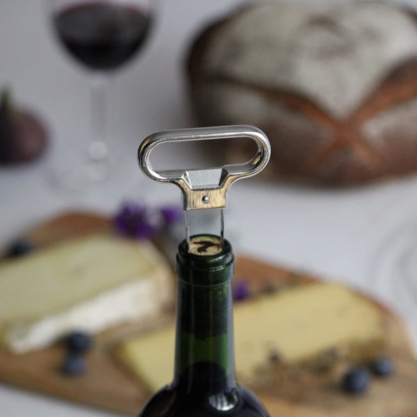 Korketrækker med blade Bimetal korketrækker Oenologi & Sommelier æske