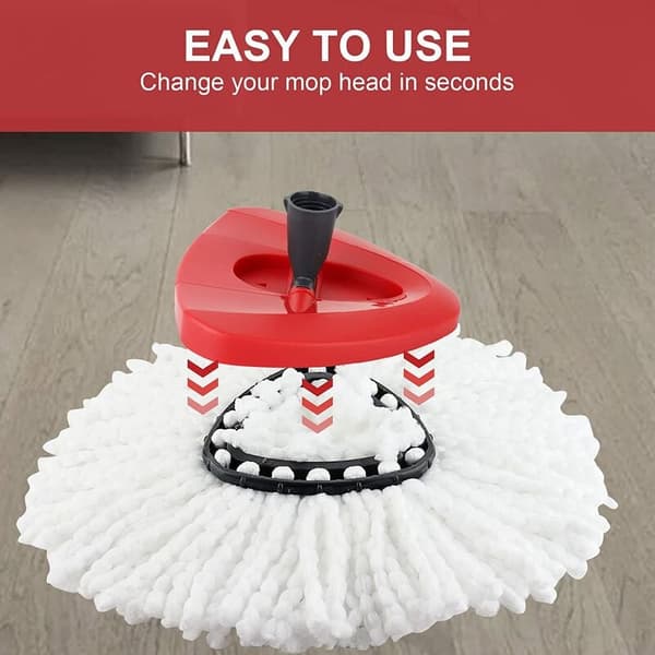 6 stk. Kompatible moppehoder for refill