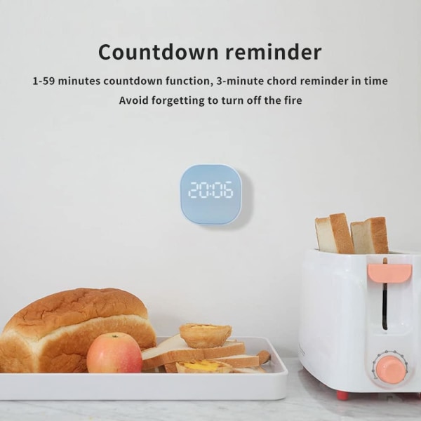 Vækkeur Kreativt elektronisk ur til børn Køkkenur Si