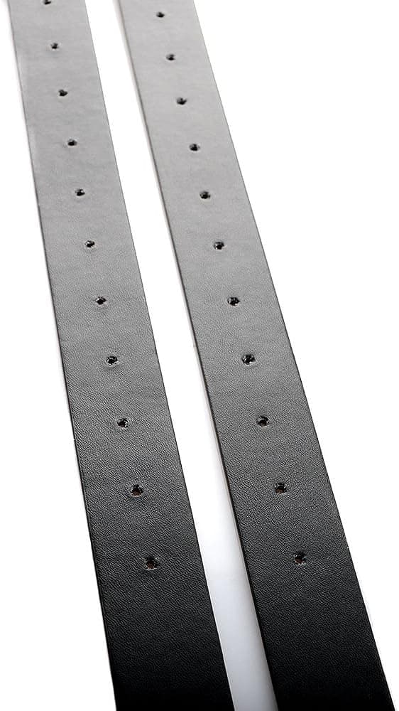 2 stk. hjerteformet midjebelte med sort skinnbelte til damejeans