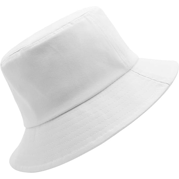 Bucket Hat, Unisex Cotton Summer Travel Beach Sun Cap VIT