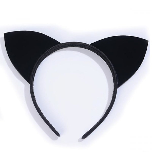 Cat Ears Halloween Headband for Women Girls Daily Wear, Halloween Party Costume Catwoman Headband Cosplay