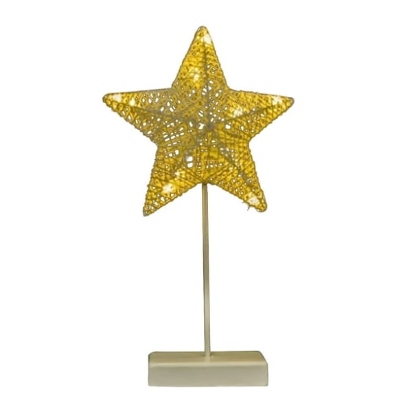 Five-Pointed Star Table Lamp Mini Christmas Tree Copper Gift Ratt