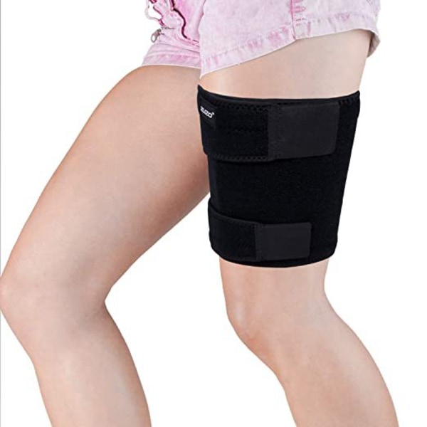 Lårbeskytter - Hamstring Quad Wrap - Justerbar kompressionsærme