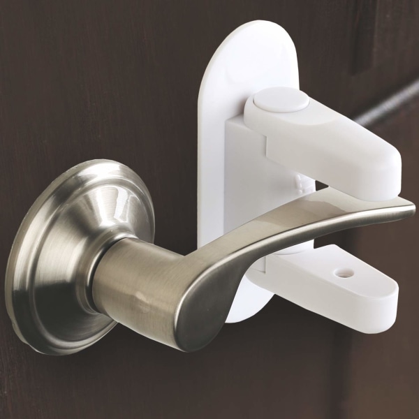 Door Lever Locks (2-Pack) Child Resistant Doors and Handles 3M Ad