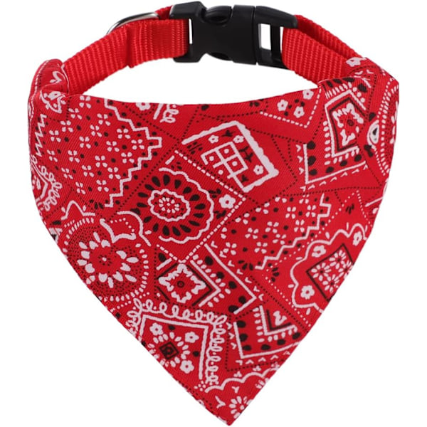 1 kpl Punainen Muodikkaat Koirat Bandana, Koiran Bandana Kaulus Pestävä Koiran Bandana