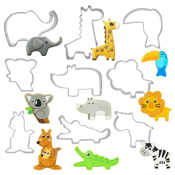 Jul Cookie Cutter Set - 9 Jul Cookie Formar