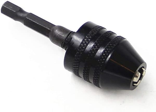 2 stk. 6,35 mm (1/4\") nøglefri borepatron Hex Chuck nøglefri chuck Q