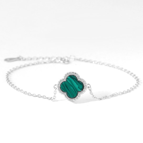 Örhängen Kvinnor Hjärtformade 925 Sterling Silver Prom Fashion Gree