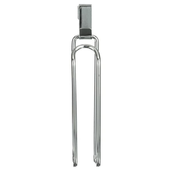 Toiletpapirholder til montering over toiletcisternen, 5,9\" x 4,13\" x 7,2\", krom