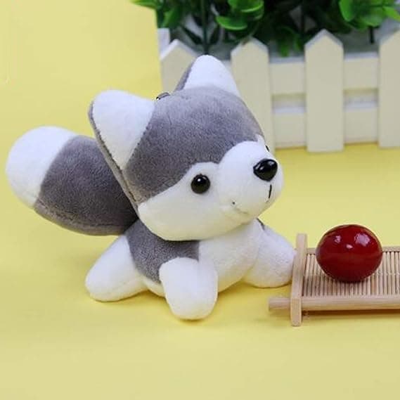 Gosedjur Husky Nyckelringar Leksaker Valp Prydnader Pe