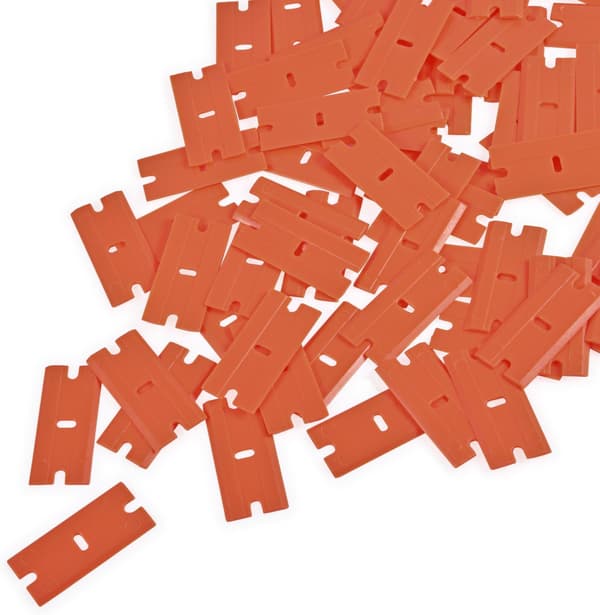 1,5\" Plastskraber med dobbelt blad til pinde