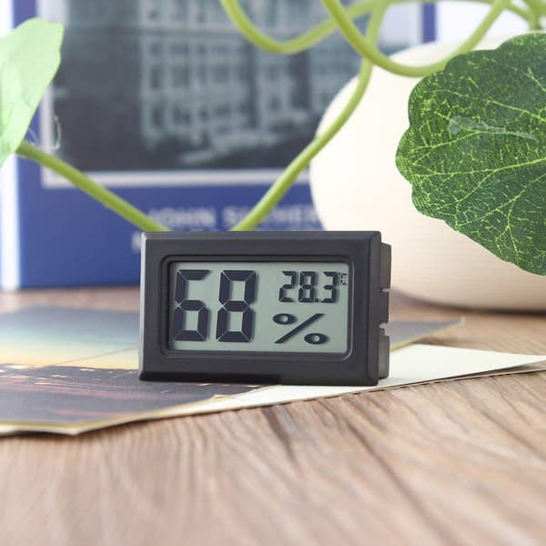 5 stk Mini Digital Termometer Temperatur Fuktighet Termometer, M