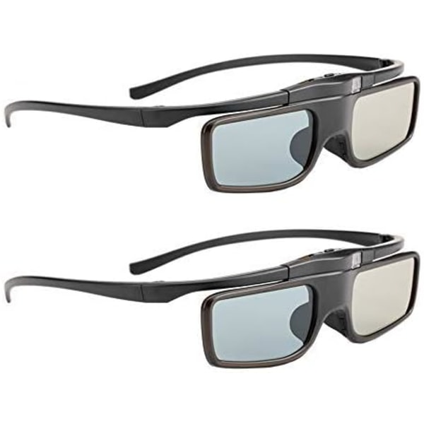 3D-glasögon, RF-uppladdningsbara Active Shutter 3D-glasögon Lämplig för