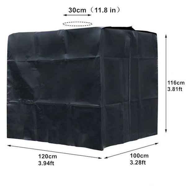 1 st Tanklock Presenning för 1000L IBC Behållare, 116 x 100 x 120