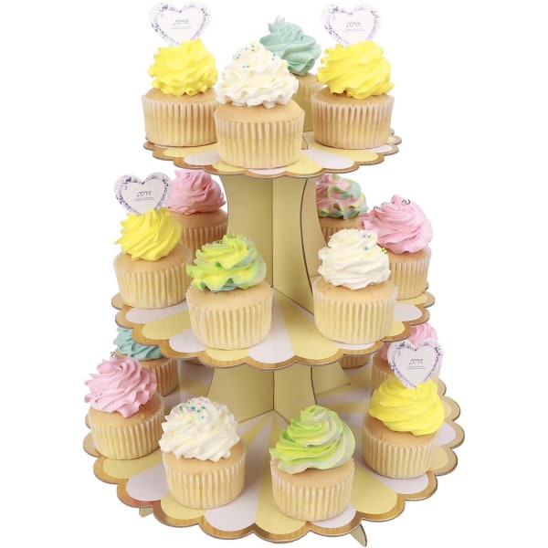 Cupcake holder 3-lags cupcake holder baby shower børnefødder