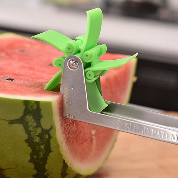 Vattenmelon Cutter Multi Melon Slicer, Skärmaskin Rostfri S
