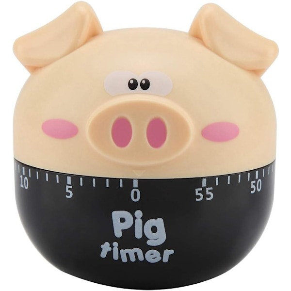 Timer - Söta räknare tecknade gris mekaniska timers för matlagning Tim