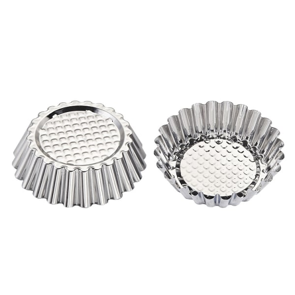 20 pakker æg tart forme til bagning, cupcake kage muffin form tin p