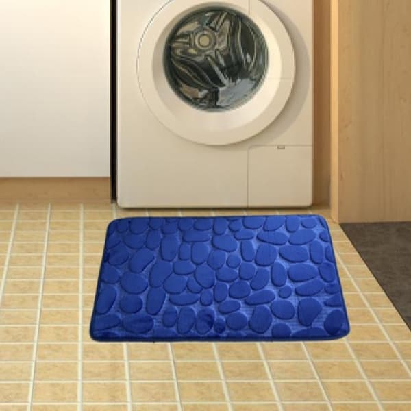 Badematte sklisikker absorberende dusj baderom teppe stein