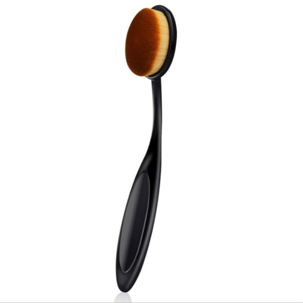 Oval Foundation Brush Stor tandbørste makeup børster Fast Flawle